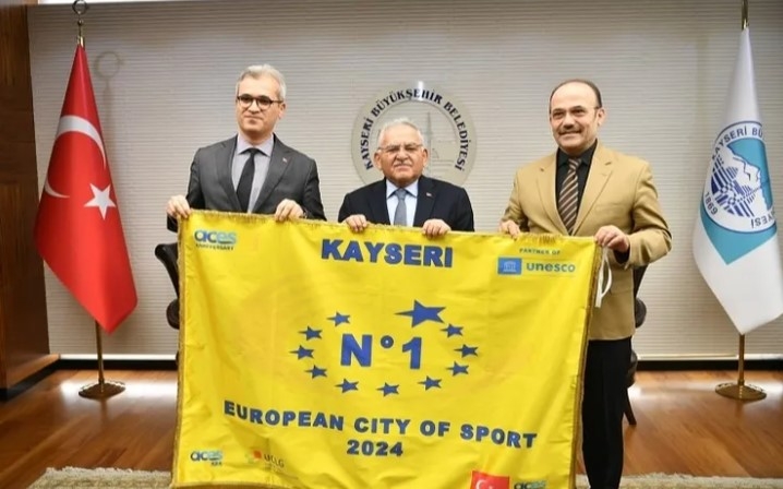 Kayseri, Avrupa Spor Başkenti Olma Hedefinde