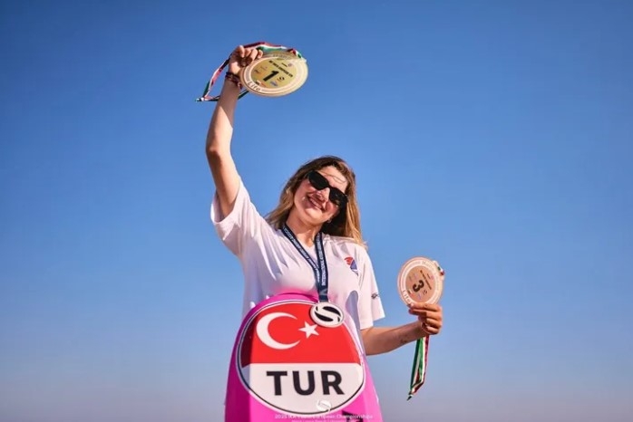 Genç Sporcu Derin Deniz Avrupa Şampiyonu Oldu