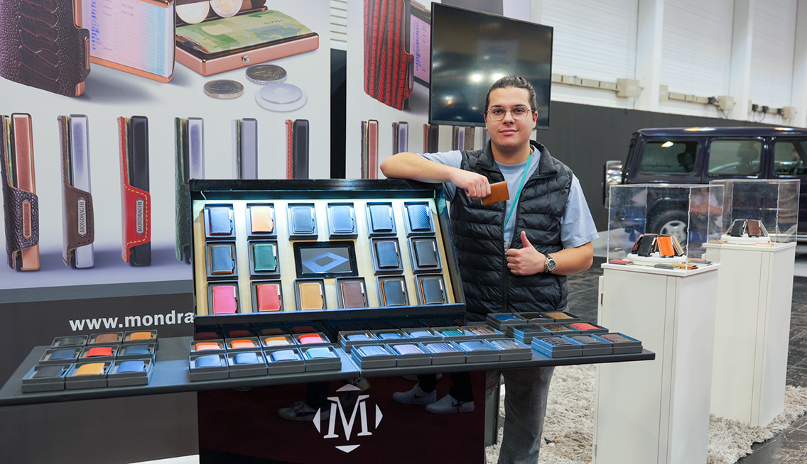 Mondraghi Mini Cüzdanları Essen Motor Show’da Büyük İlgi Gördü